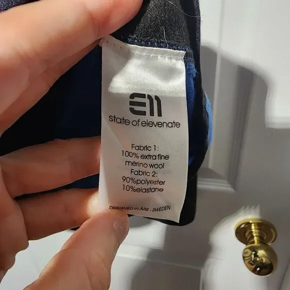 STATE OF ELEVENATE wool zip up - Picture 2 of 5